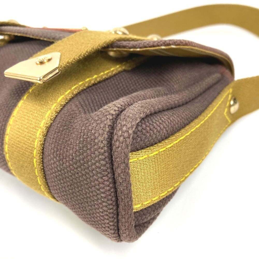 LOUIS VUITTON Brown Canvas Pochette Shoulder Bag - Picture 6 of 16